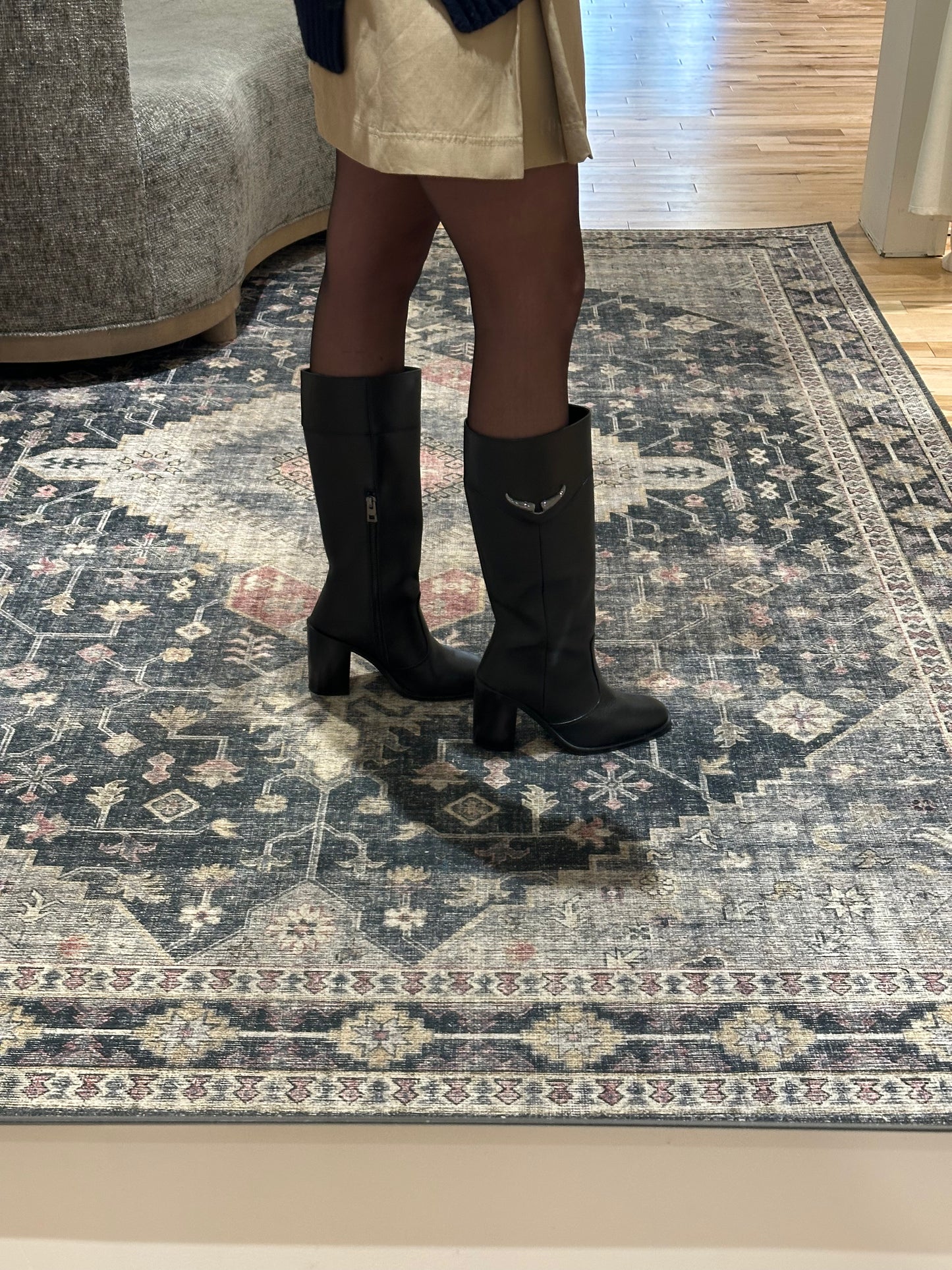 preloved zadig&voltaire preiser tall boots