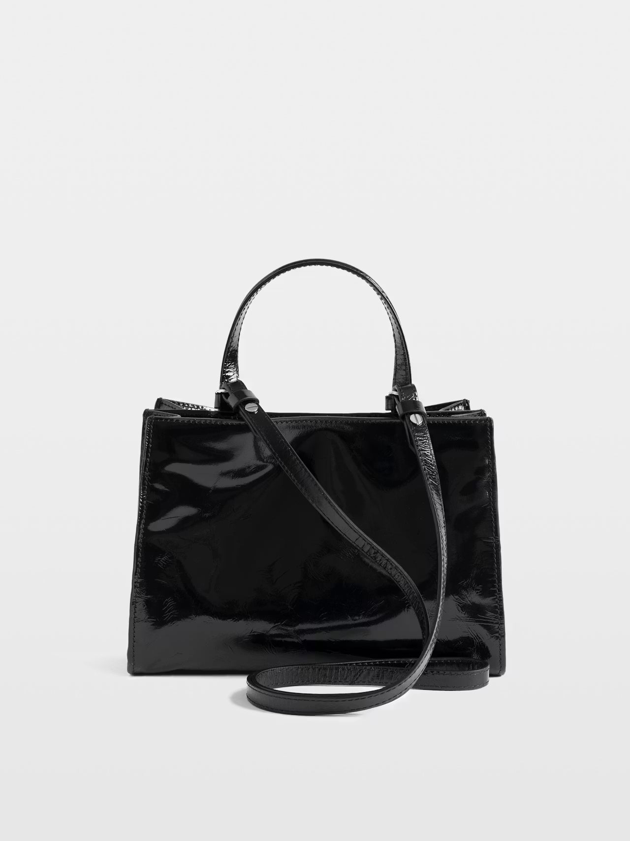 zadig&voltaire jack mini vintage patent bag
