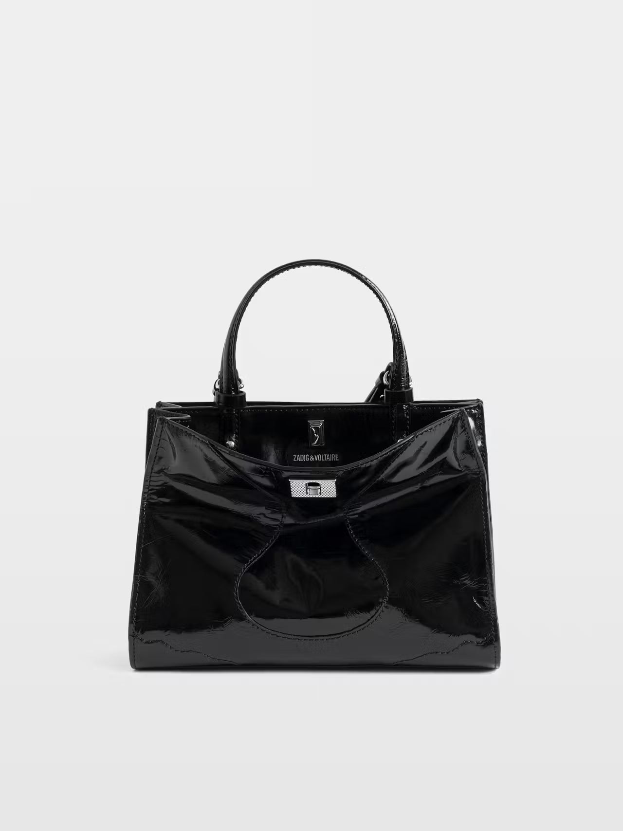 zadig&voltaire jack mini vintage patent bag