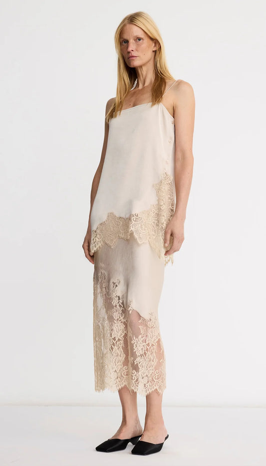 smythe lingerie slip skirt
