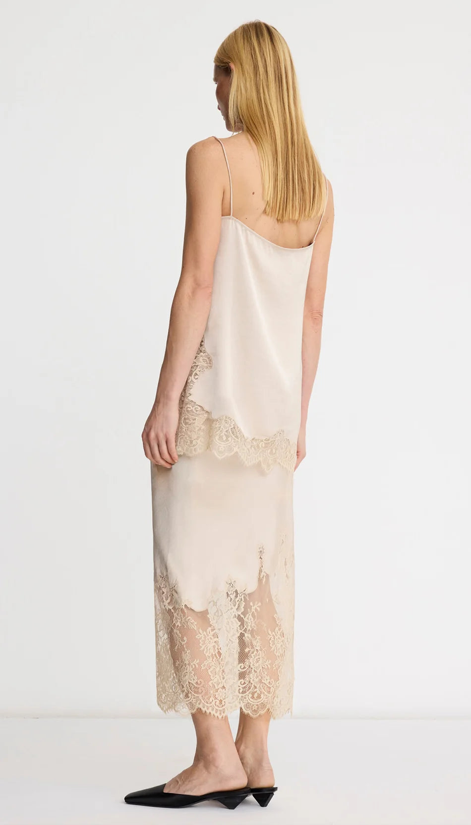 smythe lingerie slip skirt