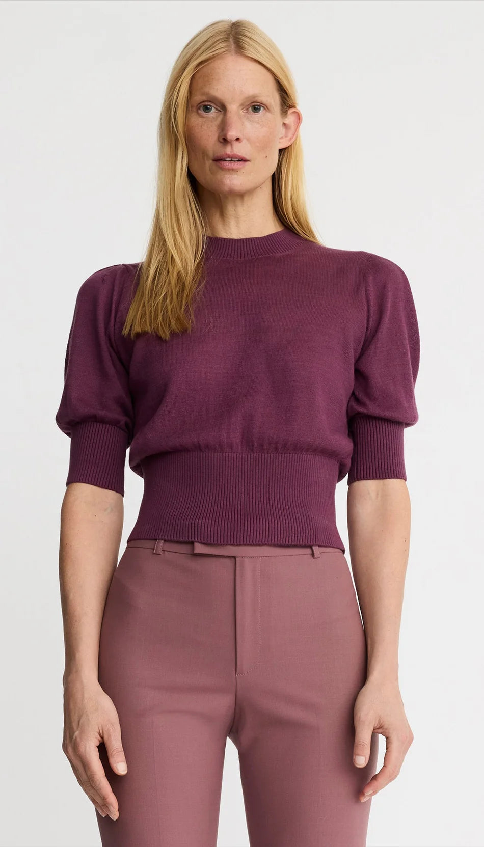smythe pouf sleeve sweater