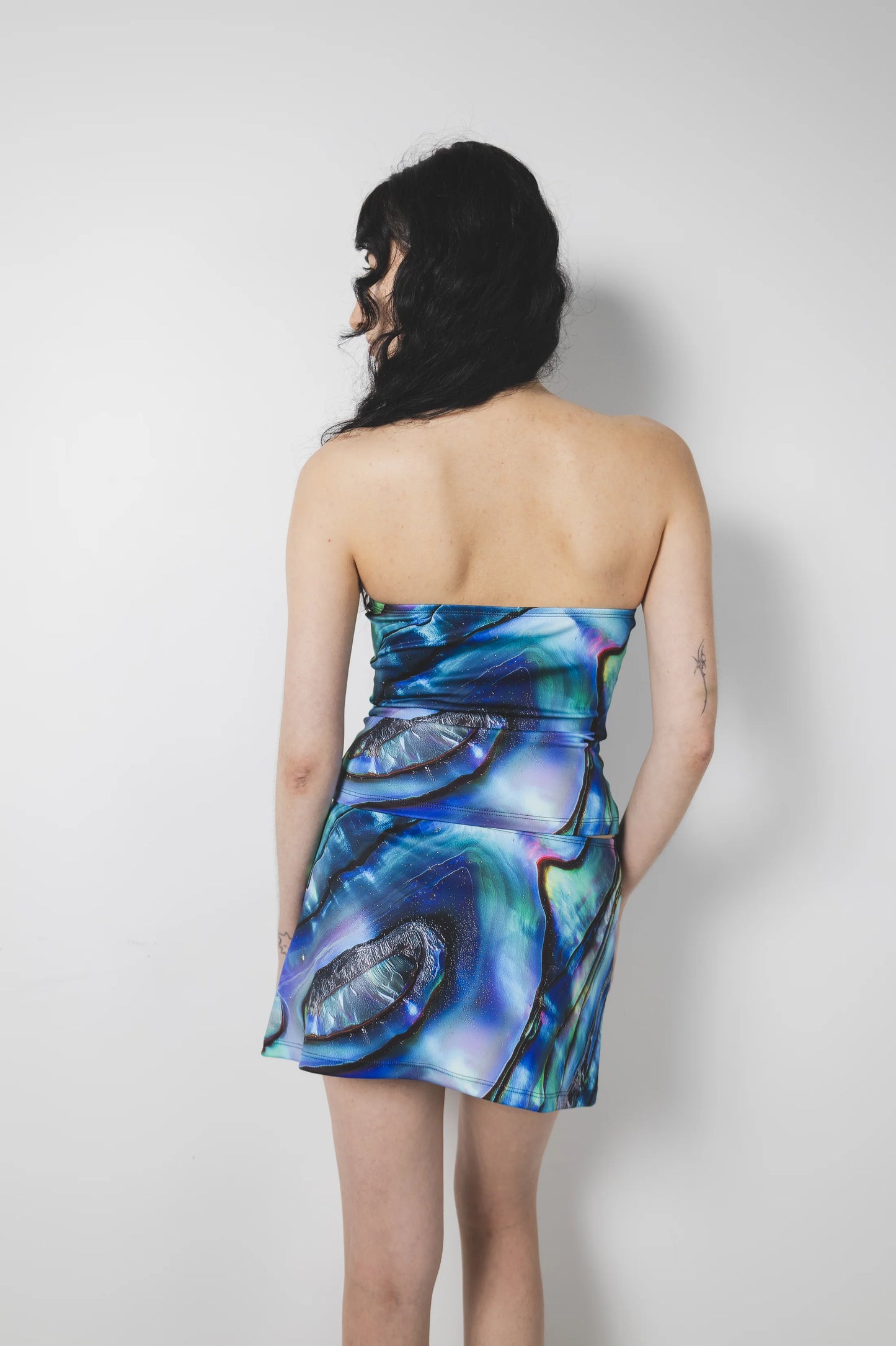 kslam abalone mini skirt