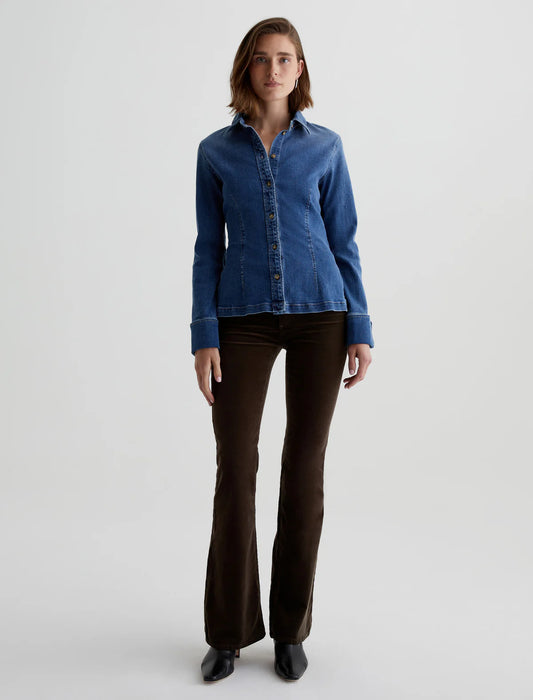 ag jeans cheryl denim shirt