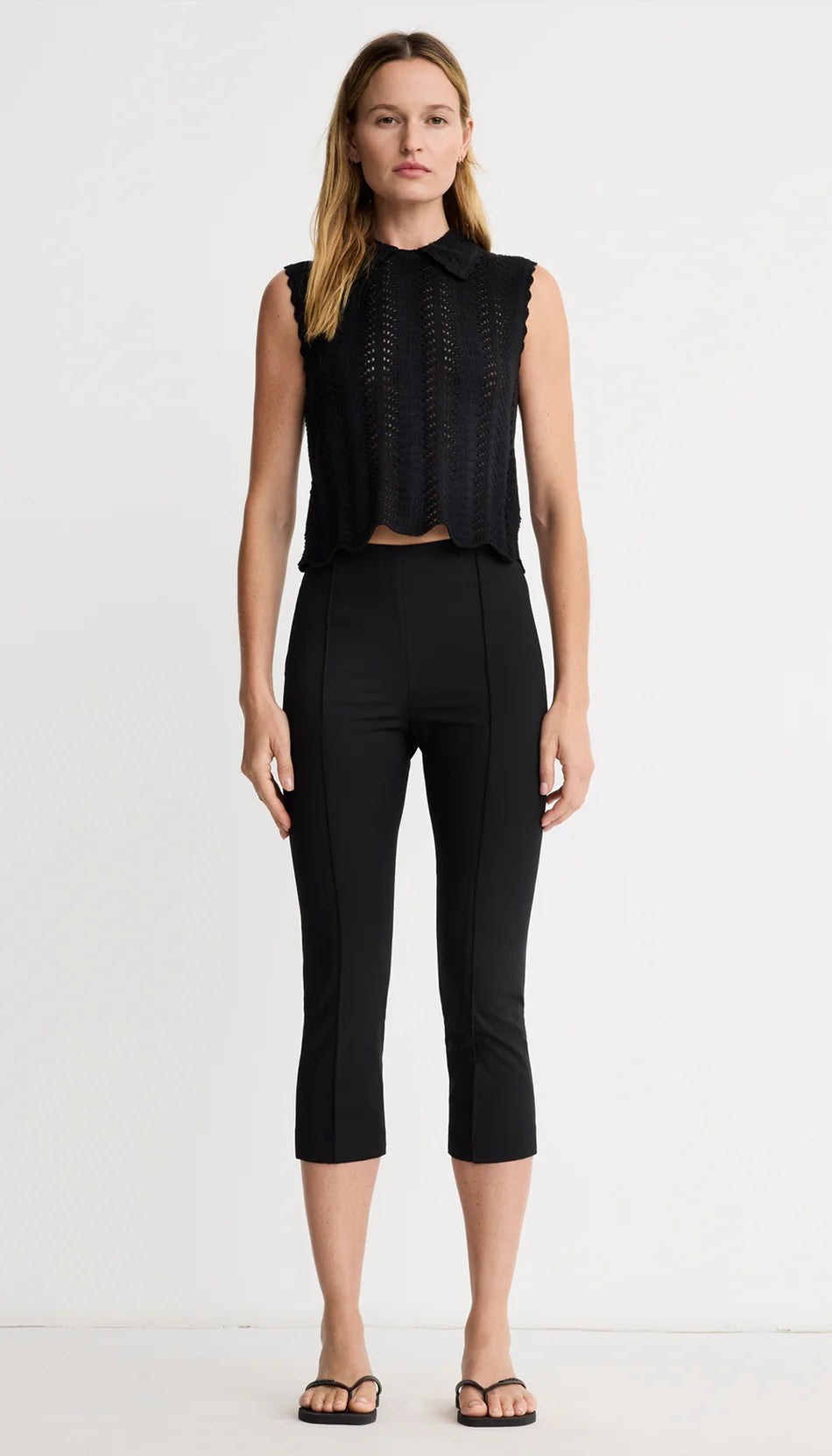 smythe pintuck capri