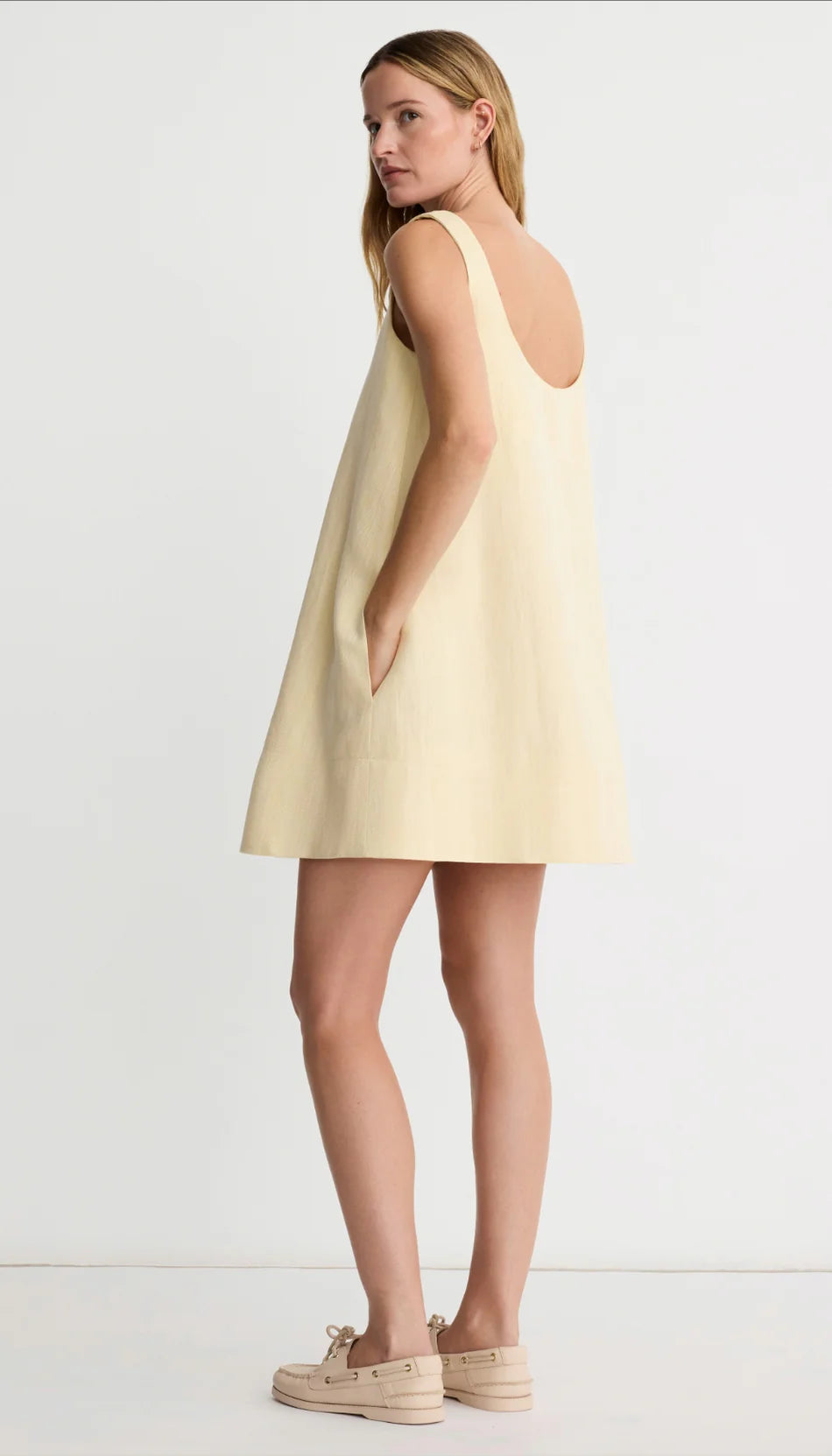 smythe mini shift dress