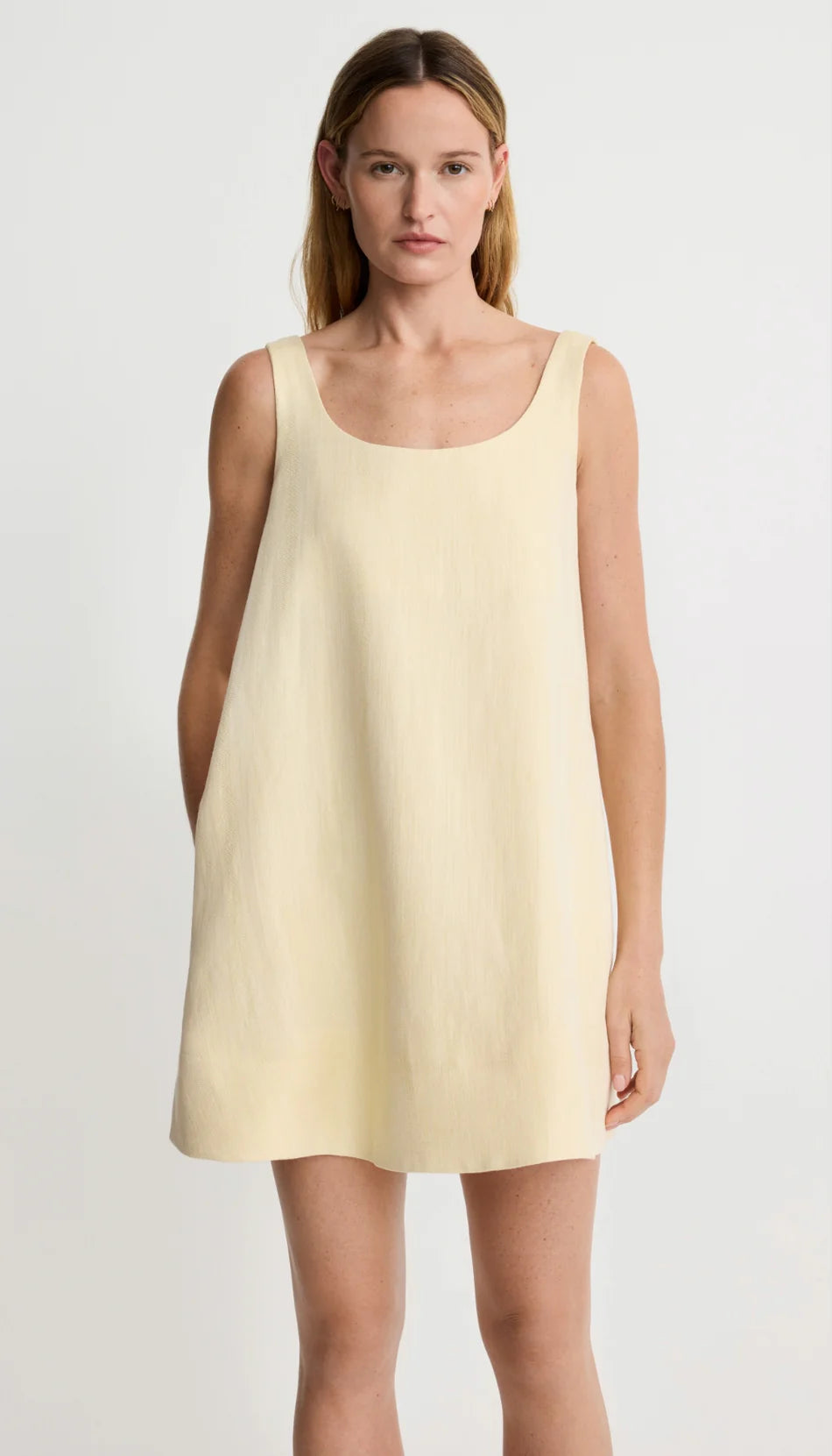 smythe mini shift dress