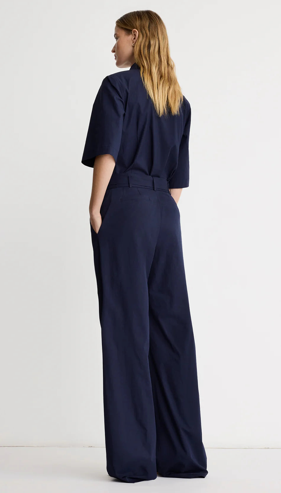 smythe straight leg d-ring trouser