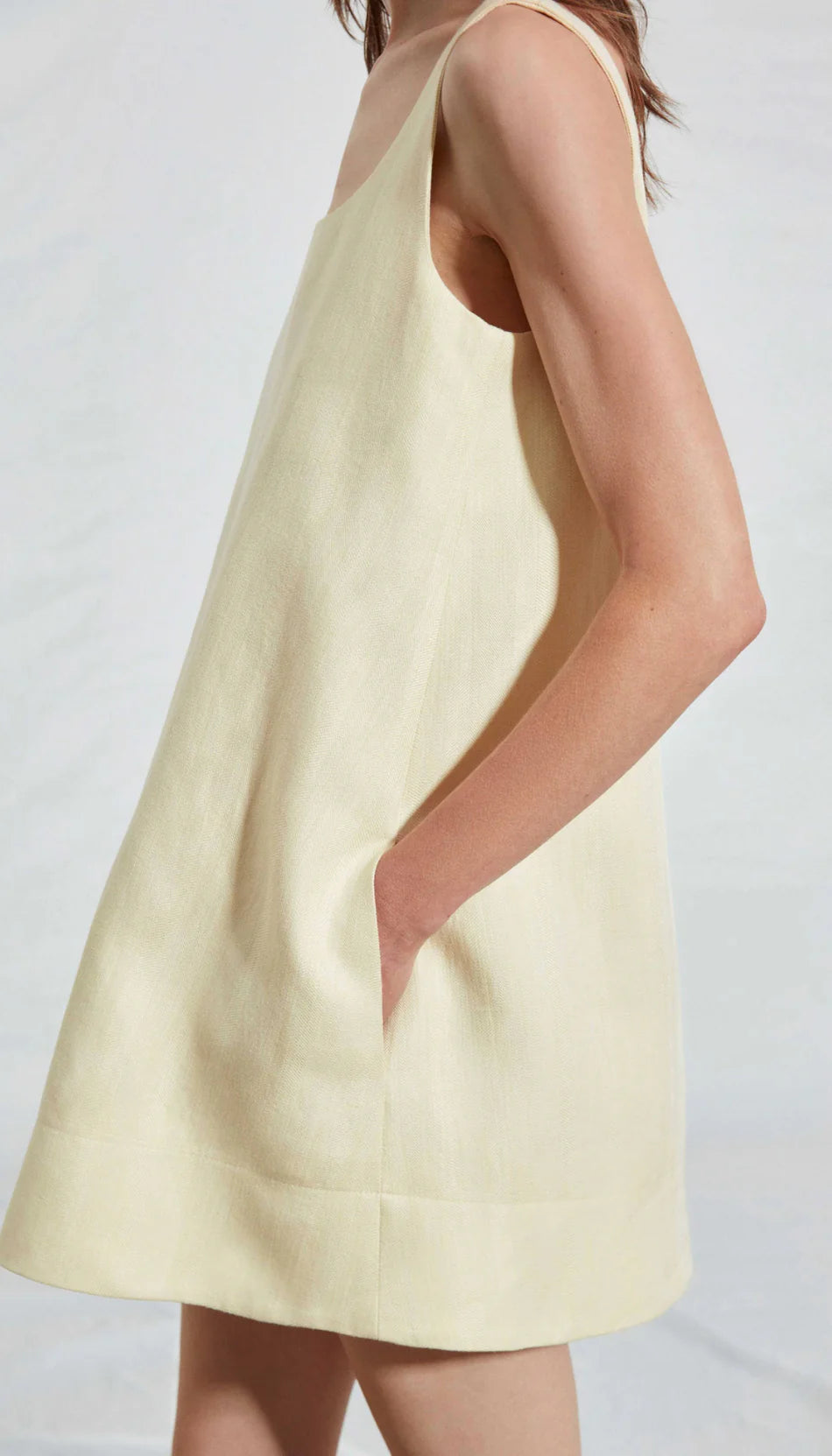 smythe mini shift dress