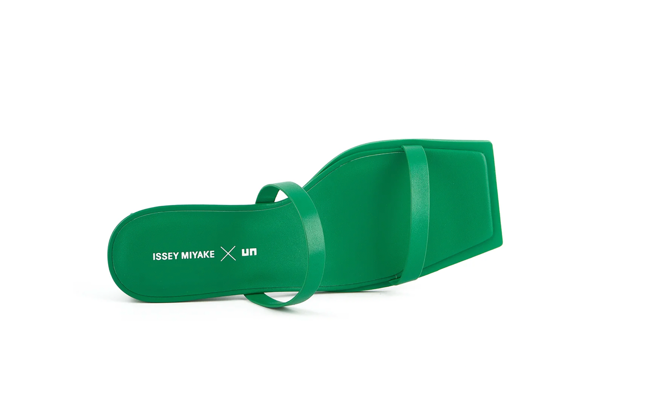 issey miyake x united nude block sandal