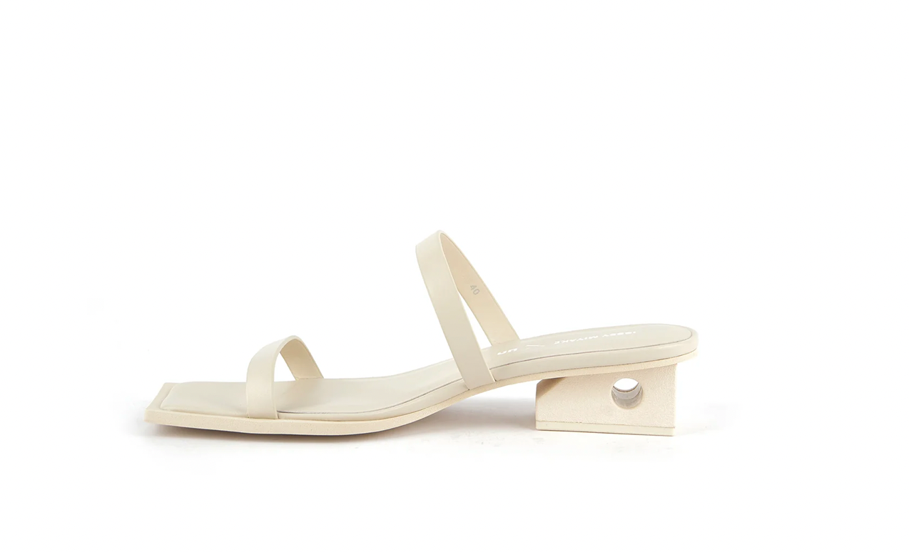 issey miyake x united nude block sandal