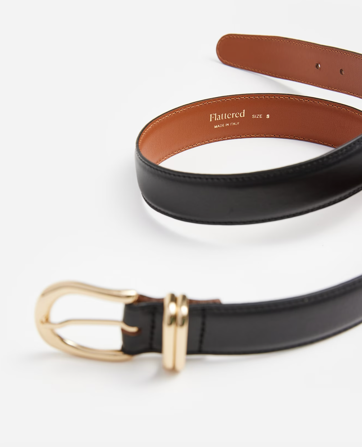 flattered bella belt leather