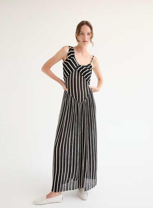 tach ikia knitted fabric dress