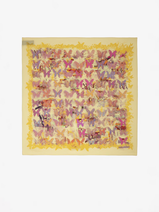 zadig&voltaire blondie silk scarf 85