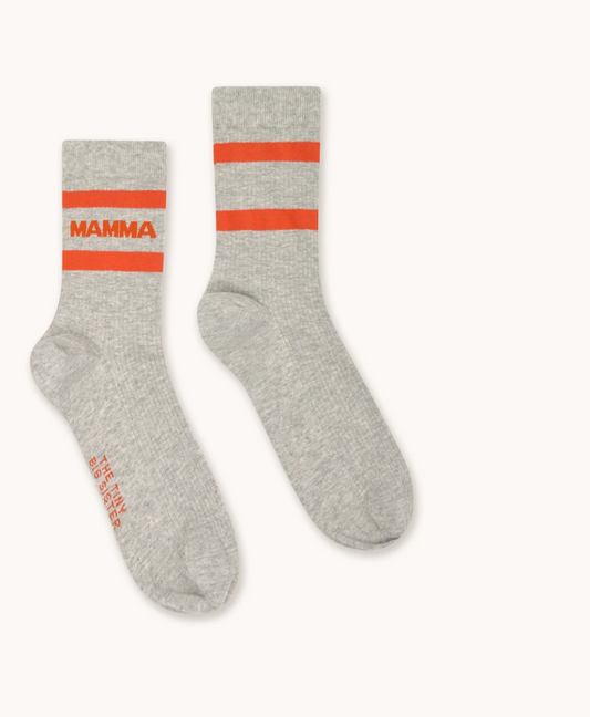 the tiny big sister mamma socks