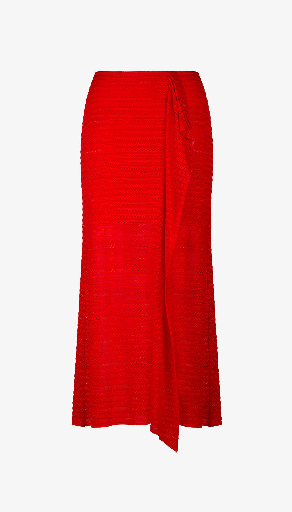 smythe pull on drape skirt