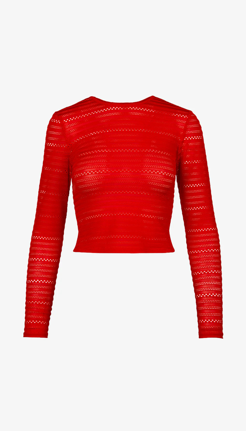 smythe long sleeve cropped crewneck