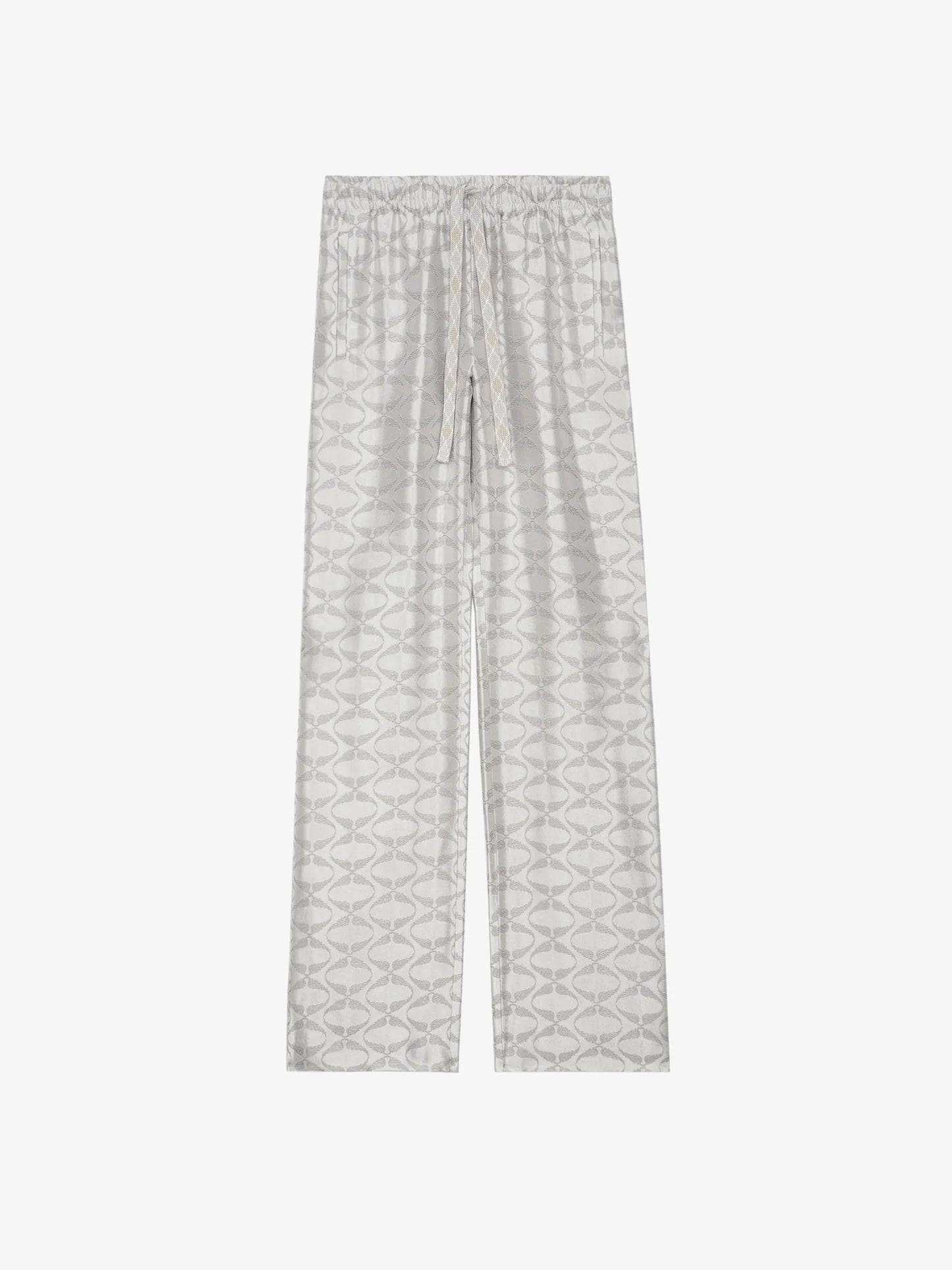 zadig&voltaire pomy wings jacquard trousers