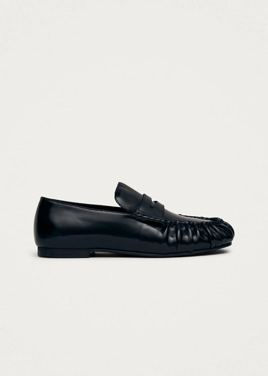 alohas aven leather loafers