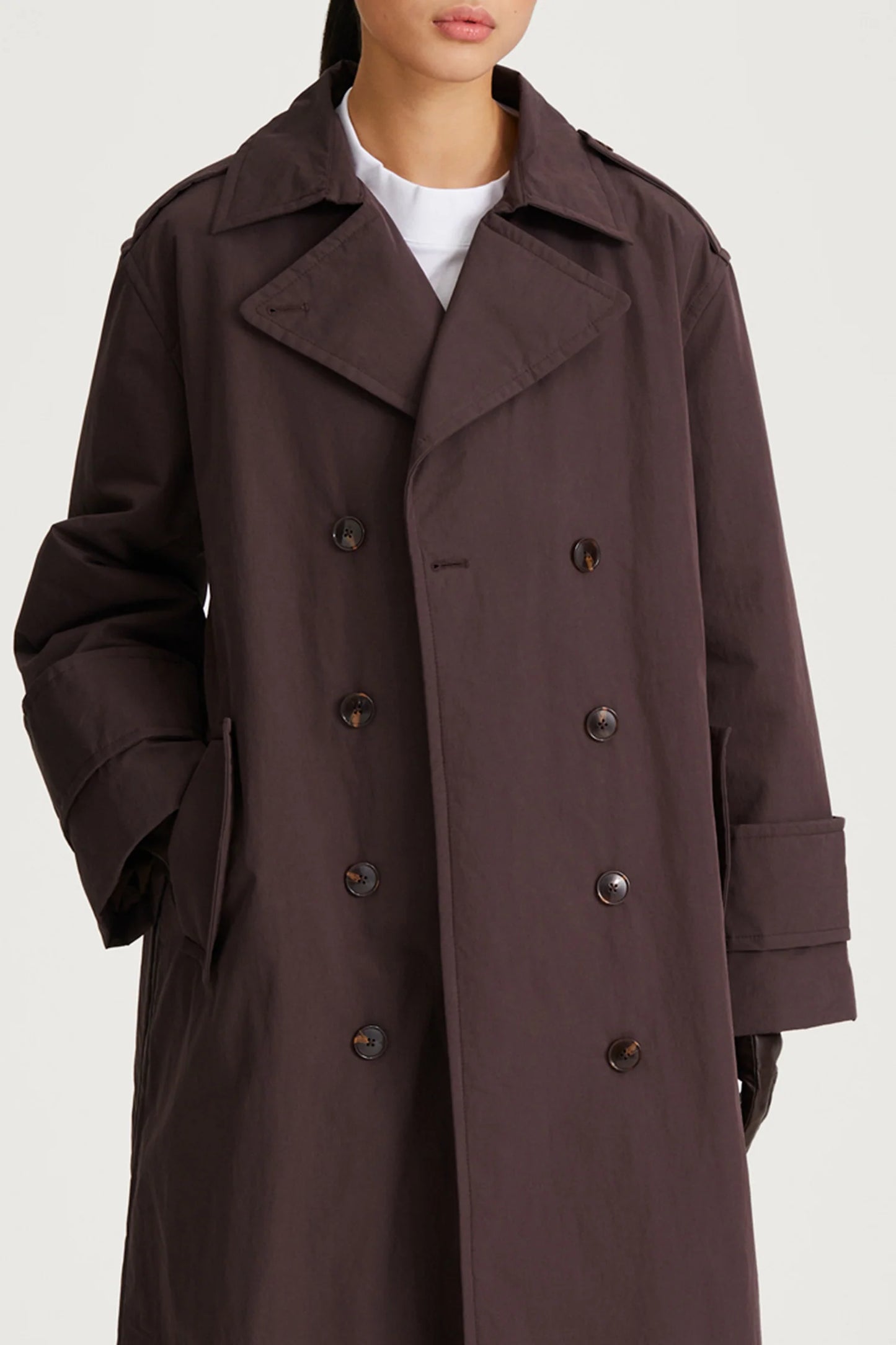 stylein sandra padded trench