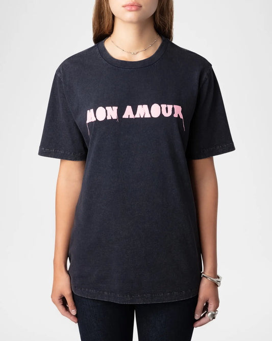 zadig&voltaire edwin mon amour t-shirt