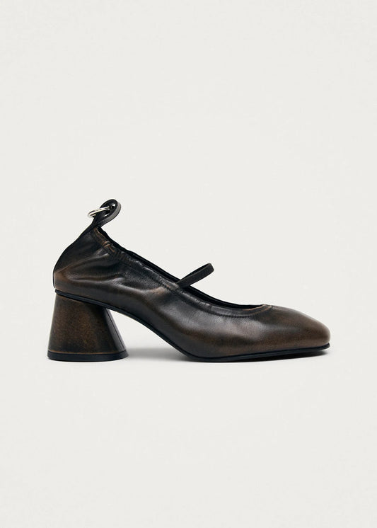 alohas rhiane vintage effect leather pumps