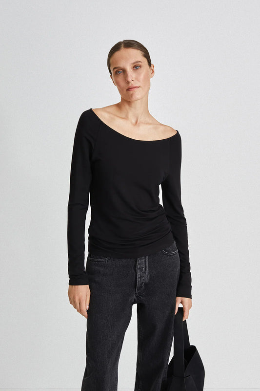 stylein celina shoulder edge top
