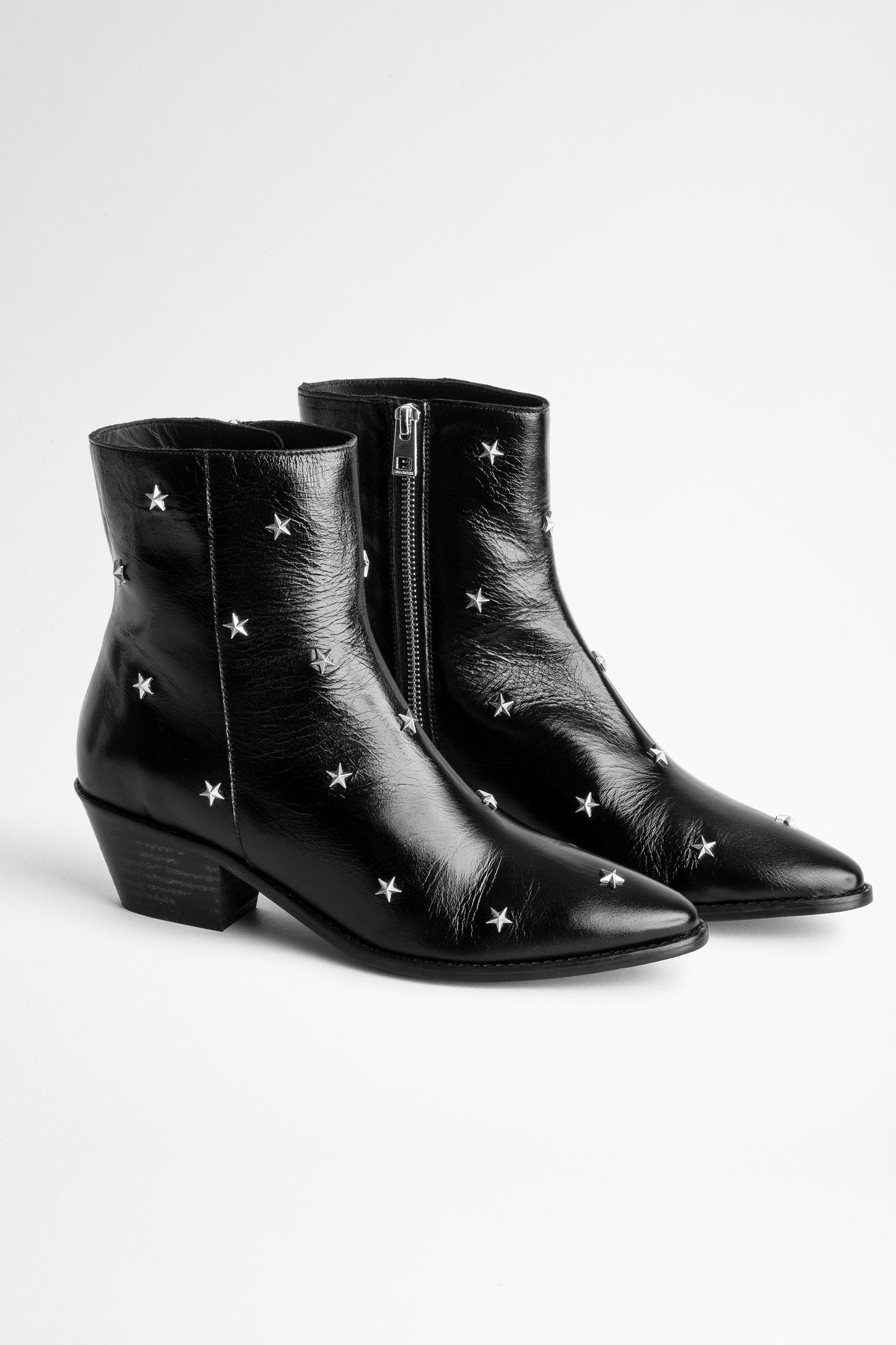 zadig&voltaire tyler vintage patent stars boots